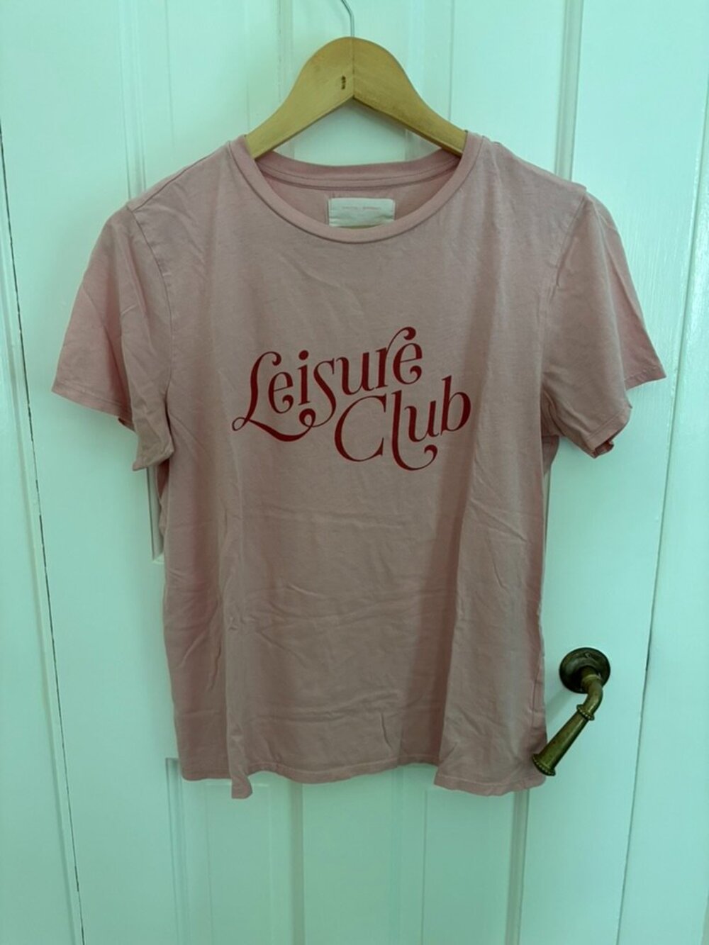 Ban.dō Leisure Club pink tee | M